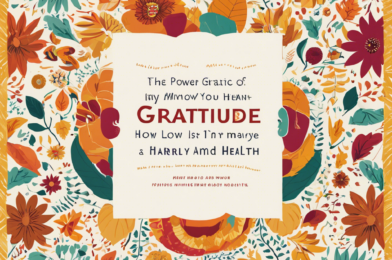 The Power of Gratitude: How It Can Improve Your Health